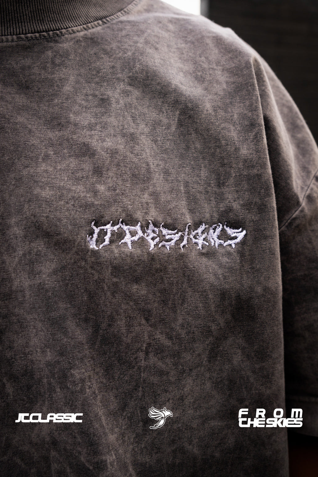 CAMISETA COLOR GRIS OVERSIZE JTCLASSIC