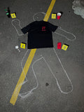 CAMISETA JT DARK NEGRA CON ROJO