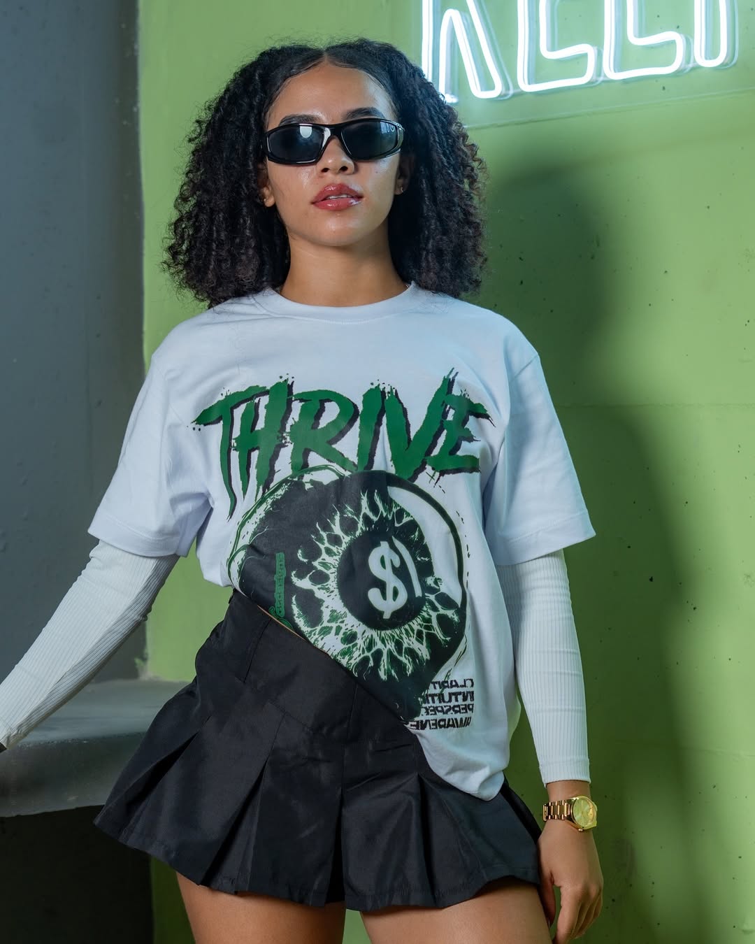 CAMISETA JTTHRIVE BLANCA