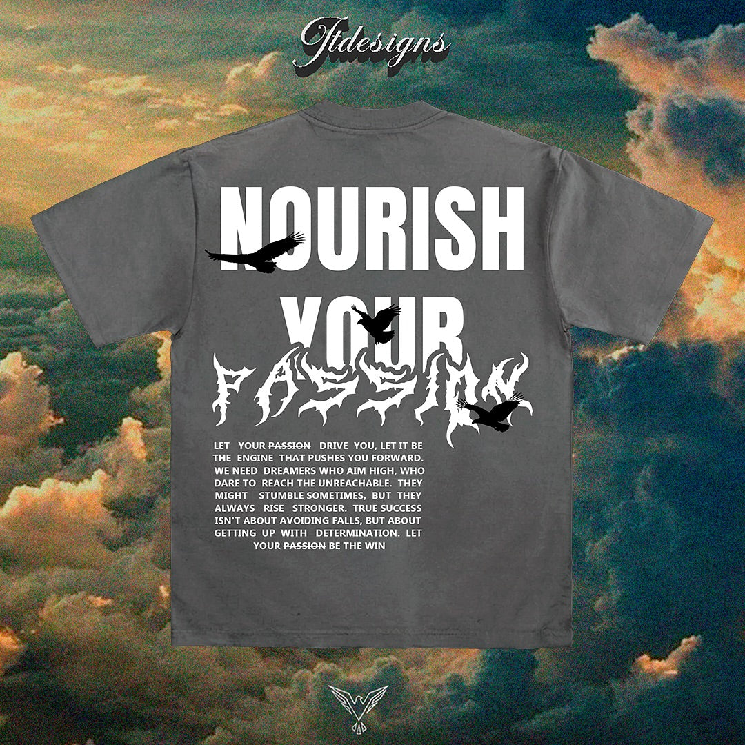 CAMISETA JT GRIS PRELAVADA